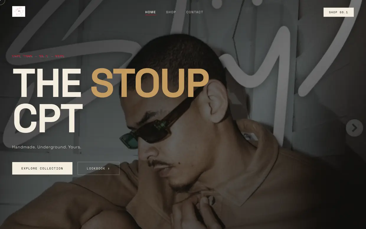 The Stoup CPT online store with WhatsApp checkout, built by Andritha Online